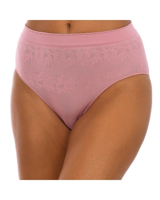 Intimidea Slip Met Onzichtbaar Effect in het Pink