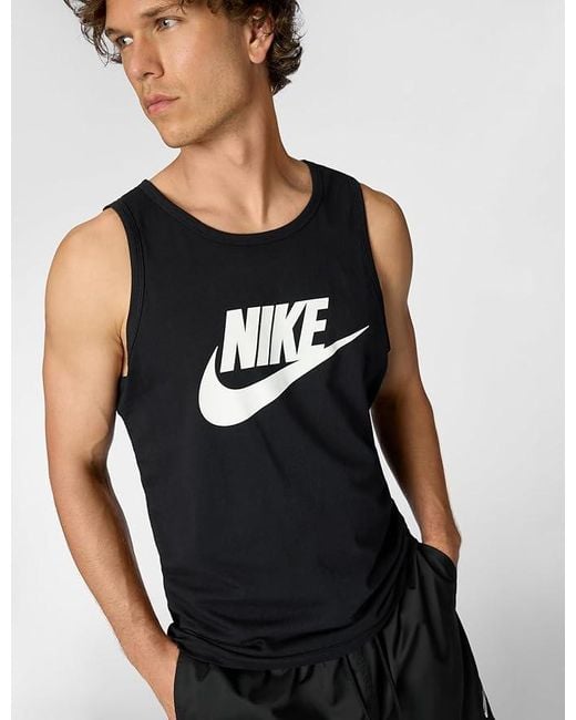 Nike Black Air Athletic Vest Tank Top for men