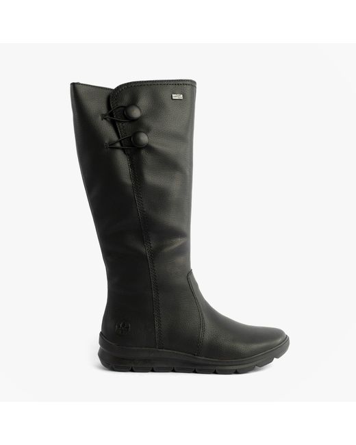 Rieker Black Z0090-00 Boots