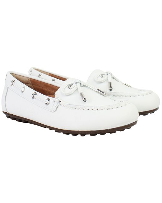 Vionic White Honor Virginia Shoes Leather