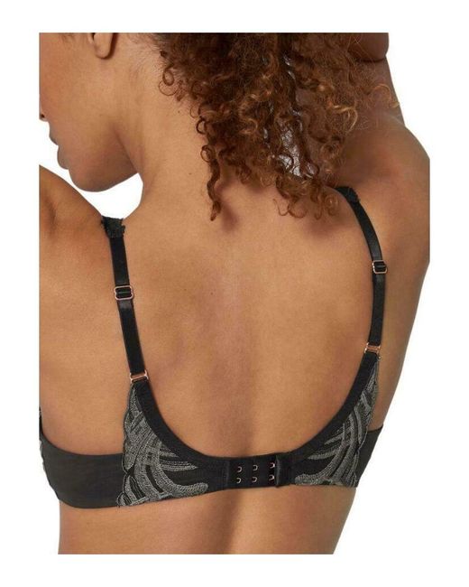 Triumph Black Lily Florale Wp Padded Bra