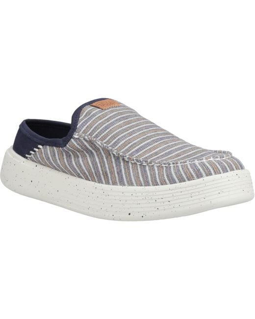 HeyDude Gray Austin Workwear Mule Summer for men