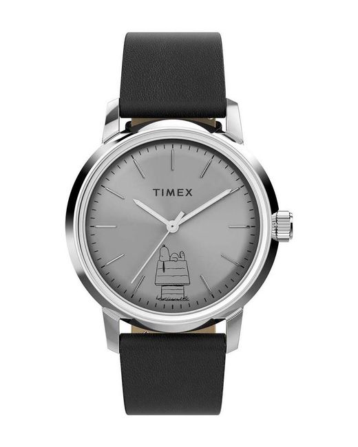 Timex Gray Tw2Y10000 Peanuts Marlin Watch for men
