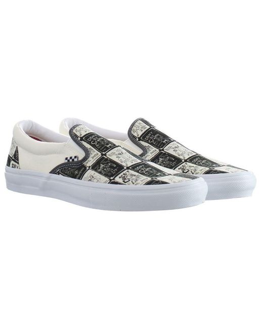 Vans Gray Daniel Johnston Shoes for men