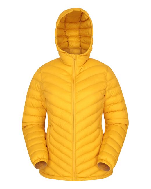 Mountain Warehouse Yellow 'Seasons' Padded Jacket Water Resistant Winter Coat