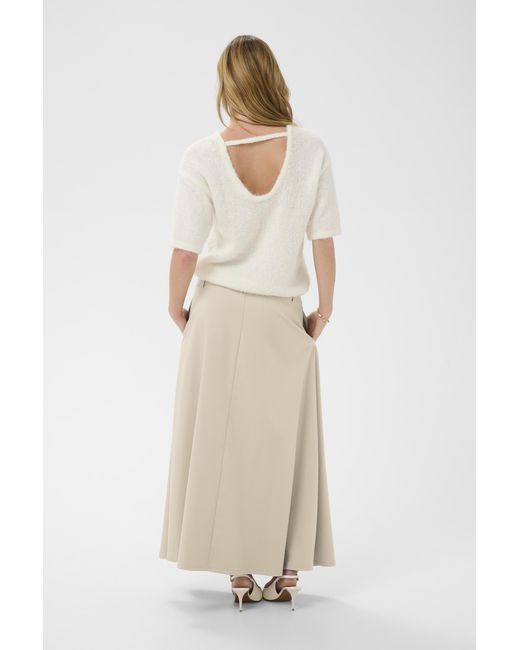 Kaffe Rok Kalissi Rok A-Shape in het Natural