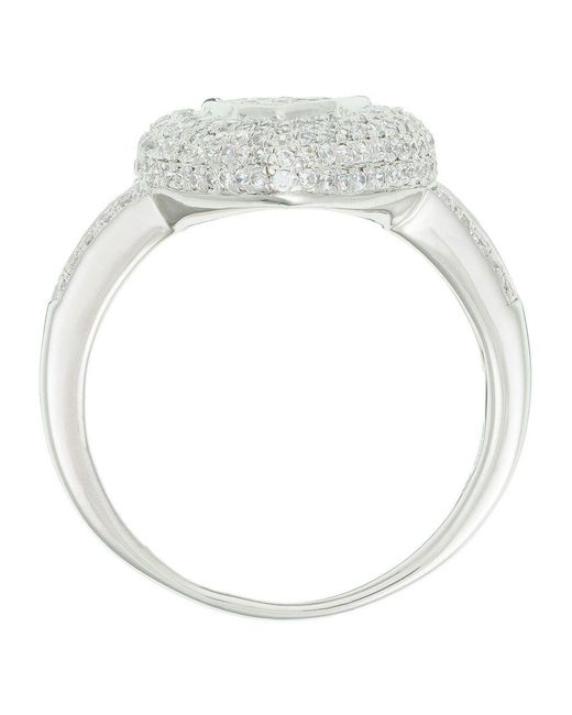 Orphelia White 925 Sterling Ring