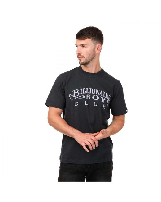 BBCICECREAM Black Gentleman Logo T-Shirt for men
