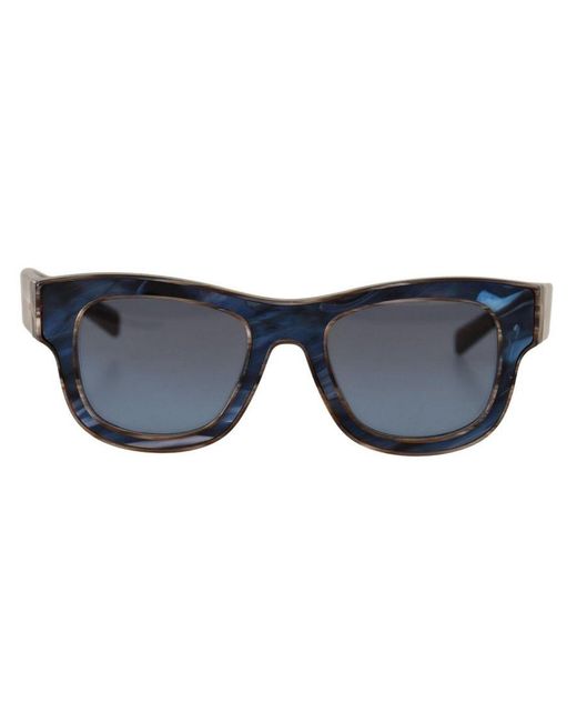 Dolce & Gabbana Blue Gorgeous Gradient Lenses Sunglasses