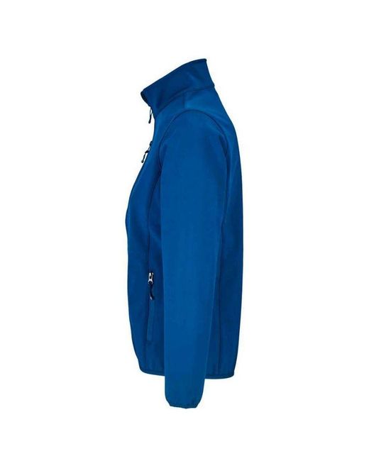 Sol's Blue Ladies Falcon Softshell Recycled Soft Shell Jacket (Royal)