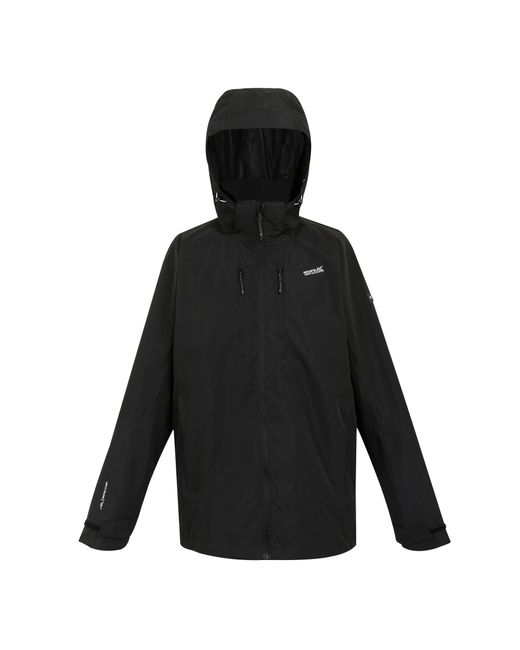 Regatta Black Calderdale Vi Waterproof Jacket for men
