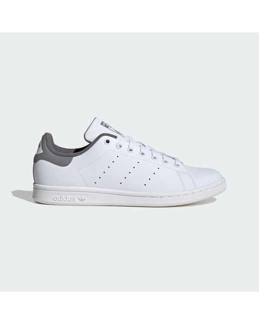 Adidas Originals White Stan Smith Shoes for men