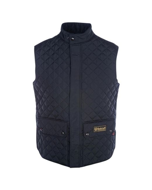 Belstaff Dark Weste Gilet Jacke in Blue für Herren