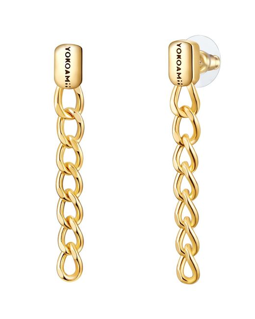 YOKOAMII Metallic Metal (Alloy) Earring