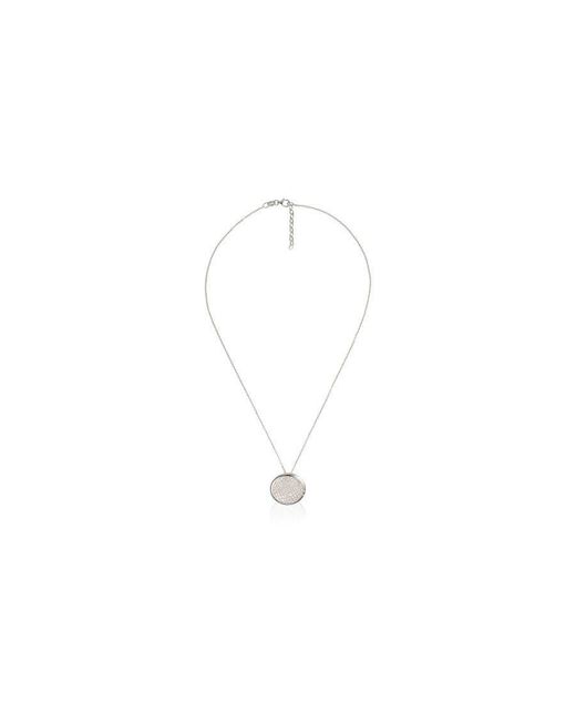 Orphelia Metallic 925 Sterling Chain With Pendant