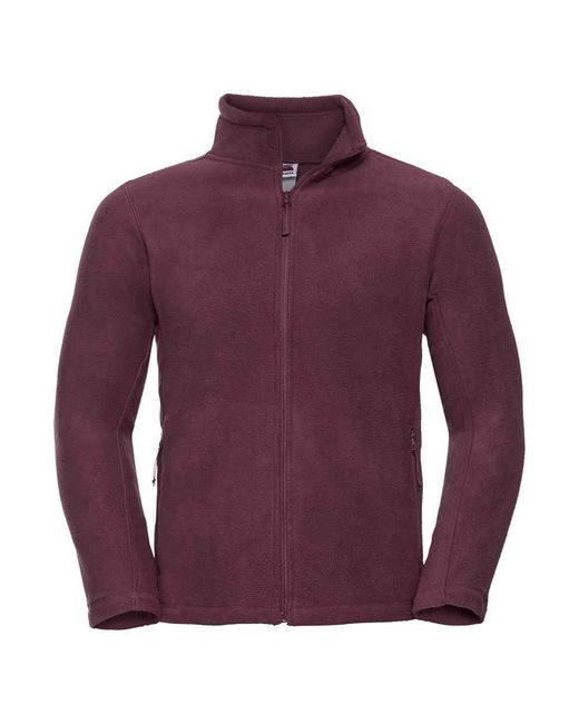 Russell Purple Outdoor Fleece Jacket for men