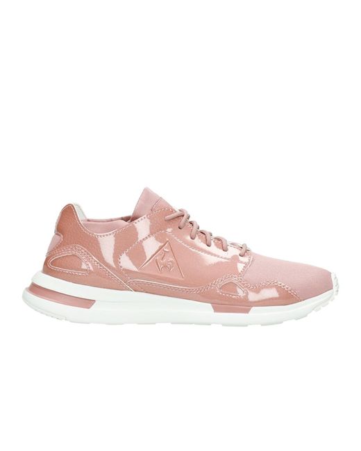 Le Coq Sportif Pink Lcs R Flow Trainers Leather