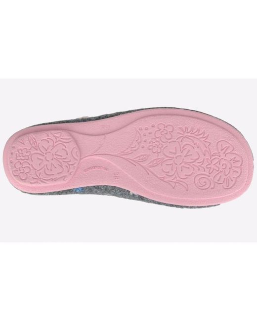Sleeper Gray Ellie Slipper