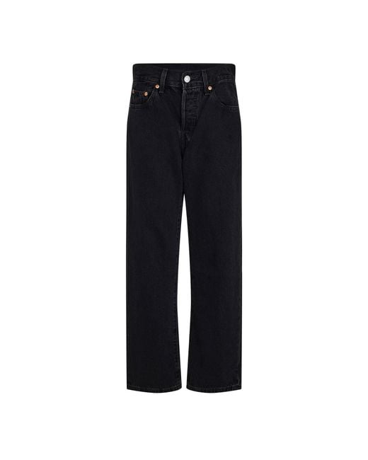 Levi's Black Levi's Cropped Jeans
