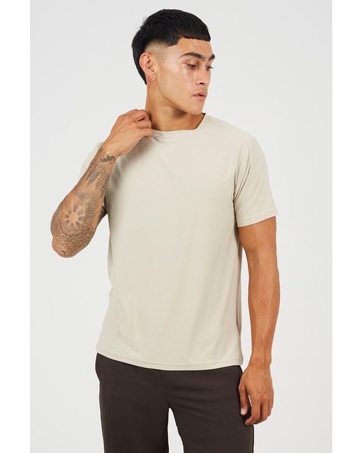 Brave Soul White Classic Crew Neck T-Shirt for men