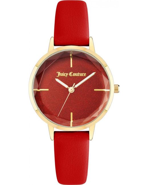 Juicy Couture Red Jc1326Gprd Ladies Watch
