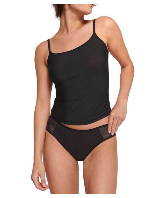 Sloggi Black Soft Adapt Spaghetti Top