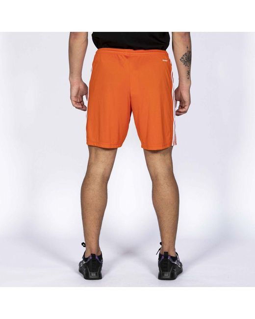 Adidas Adidas Sport Squad 21 Oranje Short in het Orange voor heren