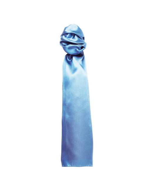 PREMIER Blue Colours Plain Scarf (Mid)