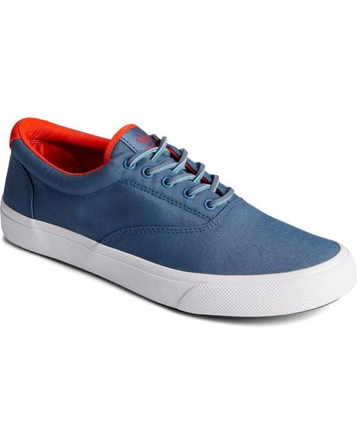 Sperry Top-Sider Striper Ii Cvo Seacycled Grijze Sneakers in het Blue voor heren