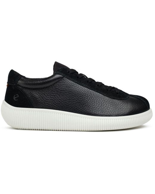 Ecco Black Soft Zero Trainers