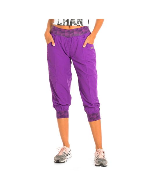Zumba Purple Waterproof Sports Pirate Pants Z1B00165