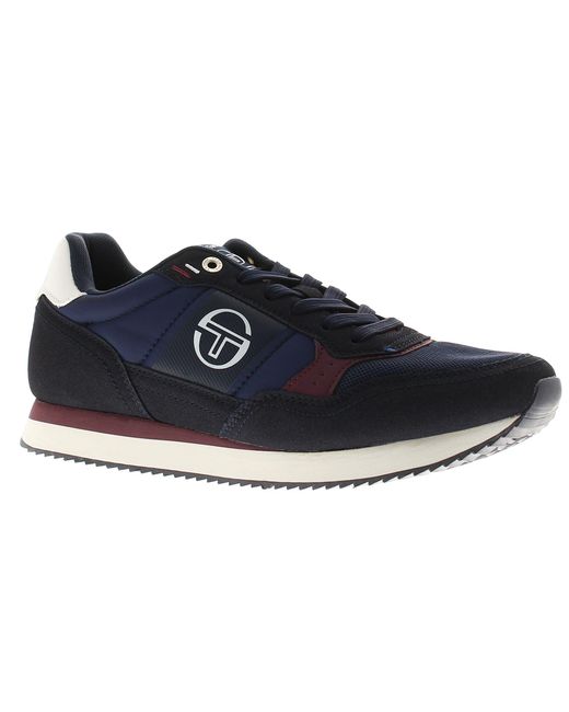 Sergio Tacchini Black Trainers Monza Martime for men