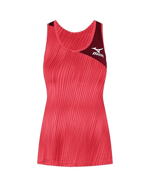 Mizuno Red Amplify Tank Top
