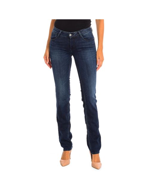 Le Temps Des Cerises Blue Long Jeans Jfpulprewa134172