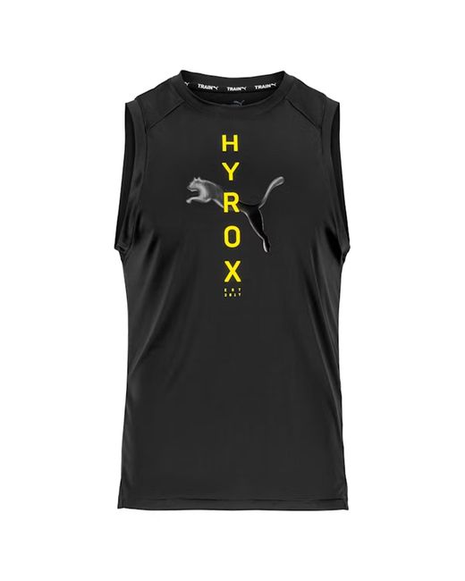 PUMA Black X Hyrox Fit Tank Top Cotton for men