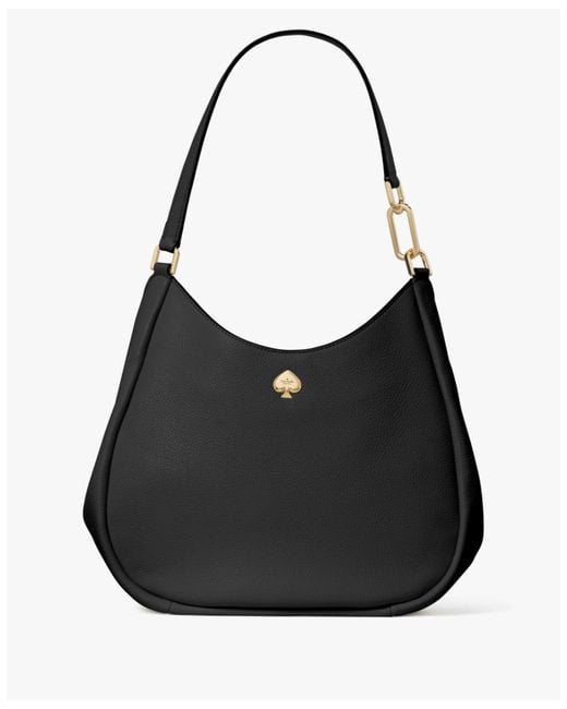 Kate Spade Black Kayla Large Triple Compartment Shoulder Bag