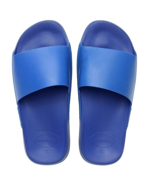 Havaianas Blue Hav. Slide Classic Amazonia 35 36 Flip Flops