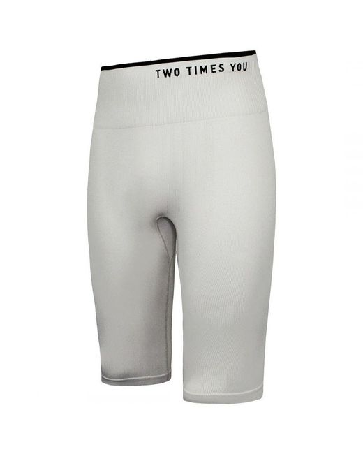 2xu Gray Engineered Hi-Rise Shorts