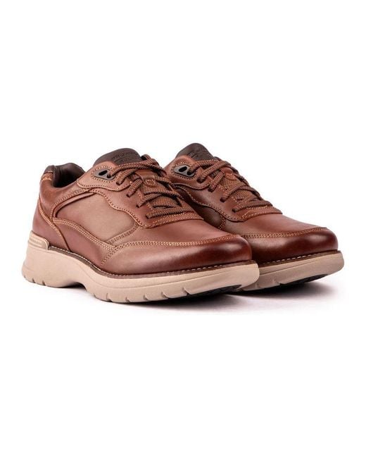 Rockport Brown Prowalker Shoes for men