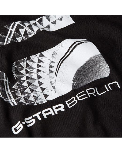 G-Star Black G Berlin Rt Ts for men