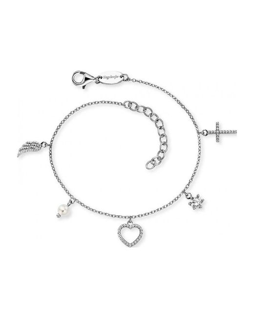 Engelsrufer White Erb-Flh-Pe-Zi Ladies Faith Love And Hope Bracelet