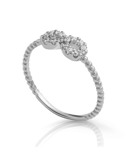 Orphelia Metallic 'Infinity' 925 Sterling Ring