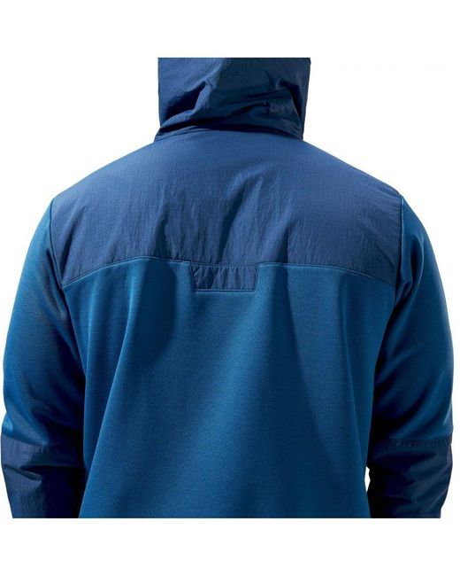 Berghaus Reacon Hooded Jacket In Turquoise in het Blue voor heren