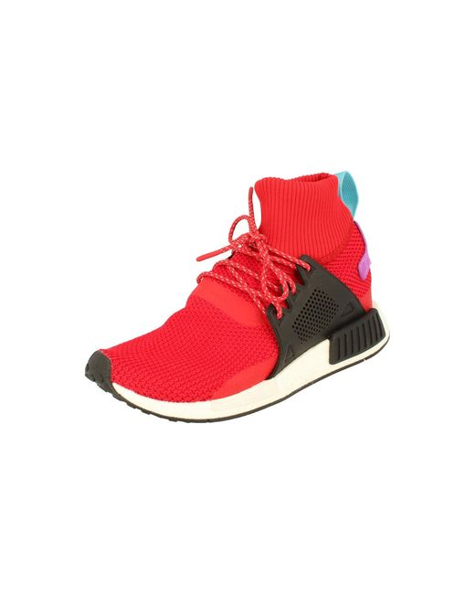 Adidas Red Nmd_Xr1 Winter Hi Top Trainers for men