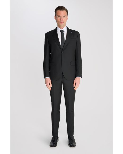 Carter & Jones Black Edina 2 Piece Suit Set By for men