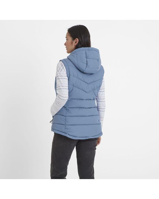 TOG24 Blue Calvo Padded Gilet Misty Polyamide