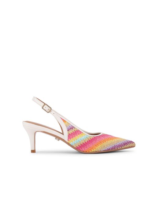 Carvela Kurt Geiger Pink Heels Multi Other Positano Stripe