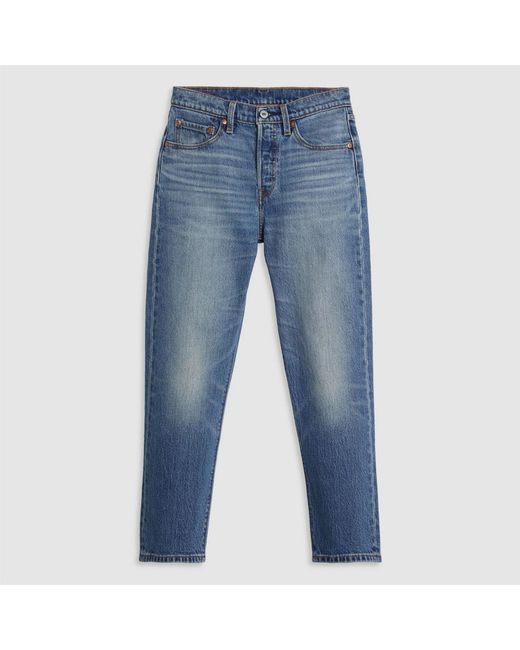 Levi's Blue Levi's 501 Crop Long Live The Queen