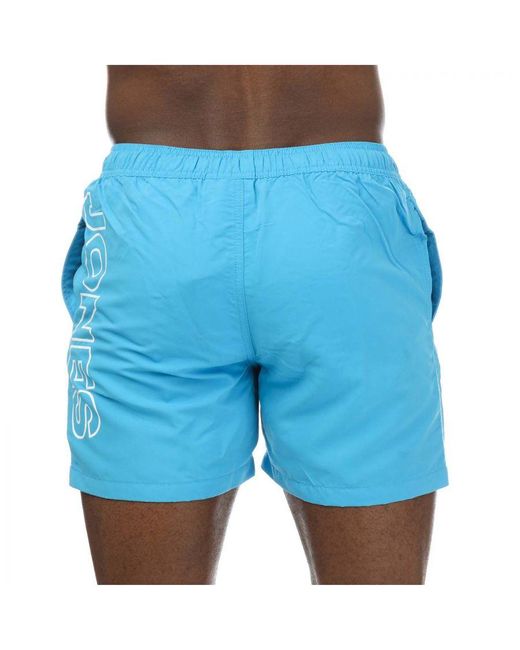 Jack & Jones Blue Aruba Swim Shorts for men