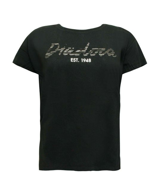 Diadora Black Sportswear T-Shirt